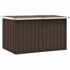 SUPERMARKET Boîte De Rangement De Jardin Marron 149x99x93 Cm
