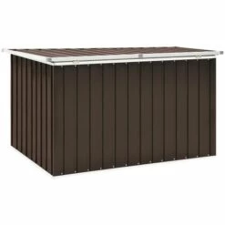 SUPERMARKET Boîte De Rangement De Jardin Marron 149x99x93 Cm -Rangement de jardin Soldes 63676731 3