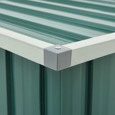 SUPERMARKET Boîte De Rangement De Jardin Vert 149x99x93 Cm 7 SUPERMARKET Boîte De Rangement De Jardin Vert 149x99x93 Cm – Image 5