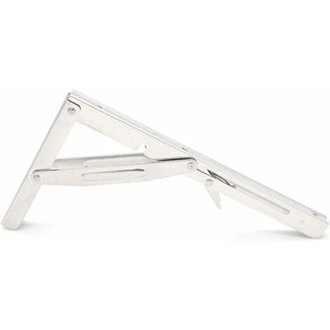 NAXUNNN Étagères Pliables En Acier Inoxydable 316, Max 250 Kg, Pour Bateau, Banc, étagère De Table, Support Pour Bateau, Camping-car, Caravane 4 NAXUNNN Étagères Pliables En Acier Inoxydable 316, Max 250 Kg, Pour Bateau, Banc, étagère De Table, Support Pour Bateau, Camping-car, Caravane – Image 2