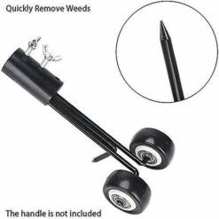 HELLO KITTY BAIN Outil De Désherbage De Terrasse Avec Roues, Outil De Désherbage De Jardin, Mauvaises Herbes à Genoux Pour Nettoyer Entre Les Dalles De Pierre -Rangement de jardin Soldes 65104626 4