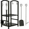 STILISTA® Étagère à Bûches Avec Accessoires - Porte-bûches - Support De Bois De Chauffage - Range Bûches Pour Intérieur Et Extérieur – Dimensions : 73 X 40 X 30 Cm 1 STILISTA® Étagère à Bûches Avec Accessoires - Porte-bûches - Support De Bois De Chauffage - Range Bûches Pour Intérieur Et Extérieur – Dimensions : 73 X 40 X 30 Cm -Rangement de jardin Soldes 65111915 1