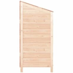VidaXL Remise De Jardin 102x52x112 Cm Bois De Sapin Solide - Brun -Rangement de jardin Soldes 65296579 5