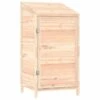 VidaXL Remise De Jardin 55x52x112 Cm Bois De Sapin Solide - Brun 2 VidaXL Remise De Jardin 55x52x112 Cm Bois De Sapin Solide - Brun -Rangement de jardin Soldes 65296582 1