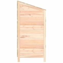 VidaXL Remise De Jardin 55x52x112 Cm Bois De Sapin Solide - Brun -Rangement de jardin Soldes 65296582 5