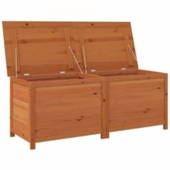 VidaXL Boîte à Coussins D'extérieur Marron 150x50x56 Cm Sapin Massif - Brun -Rangement de jardin Soldes 65297066 4