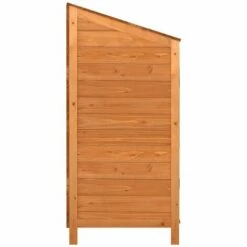 VidaXL Remise De Jardin Marron 102x52x112 Cm Bois De Sapin Solide - Brun -Rangement de jardin Soldes 65297104 5