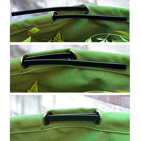 BENOBBY KIDS Sac De Jardinage Extra-Robuste Avec Poignées, Sac De Ramassage Feuilles Verte Avec Toile Militaire (H45cm, D54 Cm),vert Armée, 1 Pièce 5 BENOBBY KIDS Sac De Jardinage Extra-Robuste Avec Poignées, Sac De Ramassage Feuilles Verte Avec Toile Militaire (H45cm, D54 Cm),vert Armée, 1 Pièce – Image 3