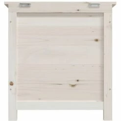 VidaXL Boîte à Coussins D'extérieur Blanc 50x50x56 Cm Sapin Massif - Blanc 10 VidaXL Boîte à Coussins D'extérieur Blanc 50x50x56 Cm Sapin Massif - Blanc -Rangement de jardin Soldes 65510468 4