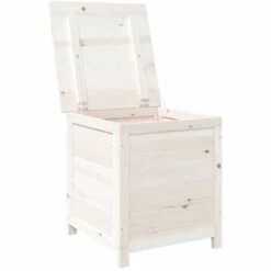 VidaXL Boîte à Coussins D'extérieur Blanc 50x50x56 Cm Sapin Massif - Blanc 11 VidaXL Boîte à Coussins D'extérieur Blanc 50x50x56 Cm Sapin Massif - Blanc -Rangement de jardin Soldes 65510468 5