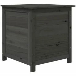 VidaXL Boîte à Coussins D'extérieur Anthracite 50x50x56cm Sapin Massif - Anthracite
