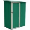 Armoire De Jardin Gardiun Newcastle Métallique 1,27 M² Extérieur 89x143x186 Cm Vert -Rangement de jardin Soldes 6616888 1