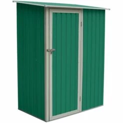 Armoire De Jardin Gardiun Newcastle Métallique 1,27 M² Extérieur 89x143x186 Cm Vert
