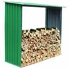 Range Bûches Gardiun Holman - 1,37 M² Extérieur 75x182x160 Cm Vert 1 Range Bûches Gardiun Holman - 1,37 M² Extérieur 75x182x160 Cm Vert -Rangement de jardin Soldes 6616908 1