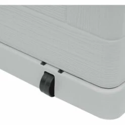 LES TENDANCES Coffre De Rangement Plastique Gris Clair Nited 120 Cm -Rangement de jardin Soldes 66881391 3