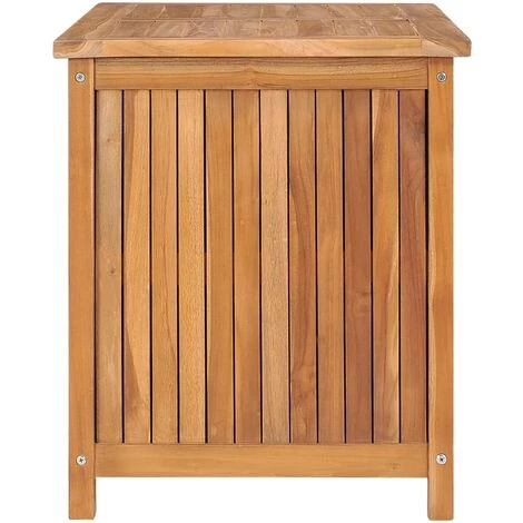LES TENDANCES Boîte De Rangement De Jardin 90x50x58 Cm Bois De Teck Solide 5 LES TENDANCES Boîte De Rangement De Jardin 90x50x58 Cm Bois De Teck Solide – Image 3