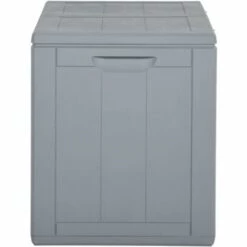 LES TENDANCES Boîte De Rangement De Jardin 180 L Gris PP -Rangement de jardin Soldes 66897302 5