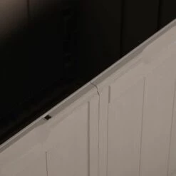 LES TENDANCES Boîte De Rangement De Jardin 270 L Marron PP -Rangement de jardin Soldes 66897450 3