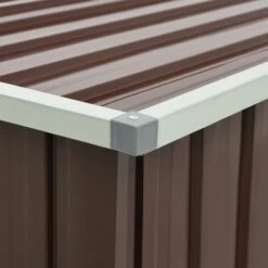 LES TENDANCES Boîte De Rangement De Jardin Marron 171x99x93 Cm 8 LES TENDANCES Boîte De Rangement De Jardin Marron 171x99x93 Cm -Rangement de jardin Soldes 66897925 2