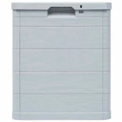 LES TENDANCES Coffre De Rangement Plastique Gris Clair Nited 42 Cm 6 LES TENDANCES Coffre De Rangement Plastique Gris Clair Nited 42 Cm -Rangement de jardin Soldes 66902631 2