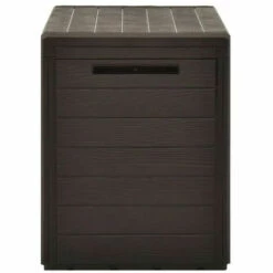 LES TENDANCES Coffre De Rangement Jardin Polypropylène Marron Stag 78 Cm 7 LES TENDANCES Coffre De Rangement Jardin Polypropylène Marron Stag 78 Cm -Rangement de jardin Soldes 66903070 2