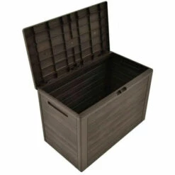 LES TENDANCES Coffre De Rangement Jardin Polypropylène Marron Stag 78 Cm 9 LES TENDANCES Coffre De Rangement Jardin Polypropylène Marron Stag 78 Cm -Rangement de jardin Soldes 66903070 4