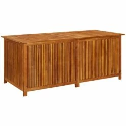 LES TENDANCES Boîte De Rangement De Jardin 175x80x75 Cm Bois D'acacia Solide
