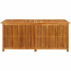 LES TENDANCES Boîte De Rangement De Jardin 175x80x75 Cm Bois D'acacia Solide -Rangement de jardin Soldes 66923845 4