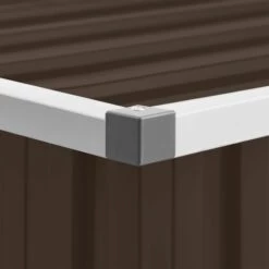 LES TENDANCES Boîte De Rangement De Jardin Marron 129x67x65 Cm 8 LES TENDANCES Boîte De Rangement De Jardin Marron 129x67x65 Cm -Rangement de jardin Soldes 66925199 2