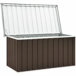 LES TENDANCES Boîte De Rangement De Jardin Marron 129x67x65 Cm 9 LES TENDANCES Boîte De Rangement De Jardin Marron 129x67x65 Cm -Rangement de jardin Soldes 66925199 3