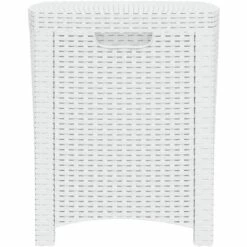 LES TENDANCES Boîte De Rangement De Jardin 39x39x46 Cm Rotin PP Blanc 10 LES TENDANCES Boîte De Rangement De Jardin 39x39x46 Cm Rotin PP Blanc -Rangement de jardin Soldes 66928256 4