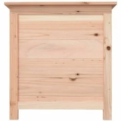 YOUTHUP Boîte à Coussins D'extérieur 50x50x56 Cm Bois De Sapin Massif - Brun -Rangement de jardin Soldes 67161948 3