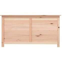 YOUTHUP Boîte à Coussins D'extérieur 100x50x56 Cm Bois De Sapin Massif - Brun -Rangement de jardin Soldes 67162315 3