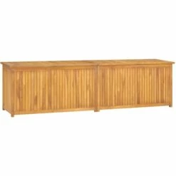 TRUE DEAL Boîte De Jardin 200x50x55 Cm Bois Massif De Teck