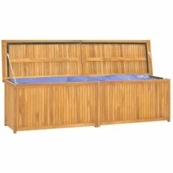 TRUE DEAL Boîte De Jardin 200x50x55 Cm Bois Massif De Teck 10 TRUE DEAL Boîte De Jardin 200x50x55 Cm Bois Massif De Teck -Rangement de jardin Soldes 67303619 4