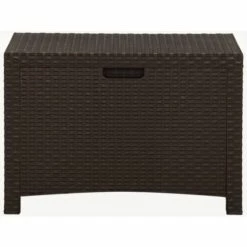 TRUE DEAL Boîte De Rangement De Jardin 60x54x41 Cm Rotin PP Marron 9 TRUE DEAL Boîte De Rangement De Jardin 60x54x41 Cm Rotin PP Marron -Rangement de jardin Soldes 67305456 3