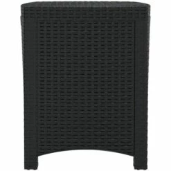 TRUE DEAL Boîte De Rangement De Jardin 39x39x46 Cm Rotin PP Graphite 11 TRUE DEAL Boîte De Rangement De Jardin 39x39x46 Cm Rotin PP Graphite -Rangement de jardin Soldes 67308767 5