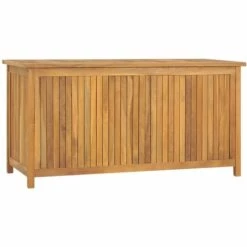 TRUE DEAL Boîte De Jardin 114x50x58 Cm Bois Massif De Teck