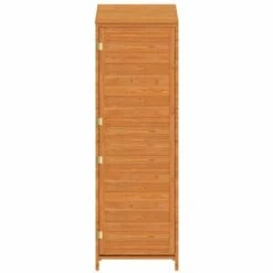 Remise De Jardin Marron 55x52x174,5 Cm Bois De Sapin Solide VidaXL - Brun -Rangement de jardin Soldes 67892231 4