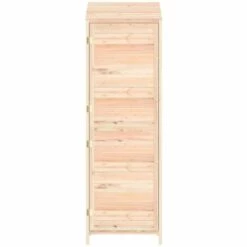 Remise De Jardin 55x52x174,5 Cm Bois De Sapin Solide VidaXL - Brun -Rangement de jardin Soldes 67892571 4