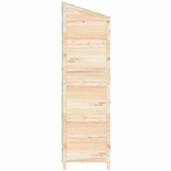 Remise De Jardin 55x52x174,5 Cm Bois De Sapin Solide VidaXL - Brun -Rangement de jardin Soldes 67892571 5