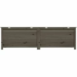 Boîte à Coussins Extérieur Anthracite 200x50x56 Cm Sapin Massif VidaXL 10 Boîte à Coussins Extérieur Anthracite 200x50x56 Cm Sapin Massif VidaXL -Rangement de jardin Soldes 67892574 4