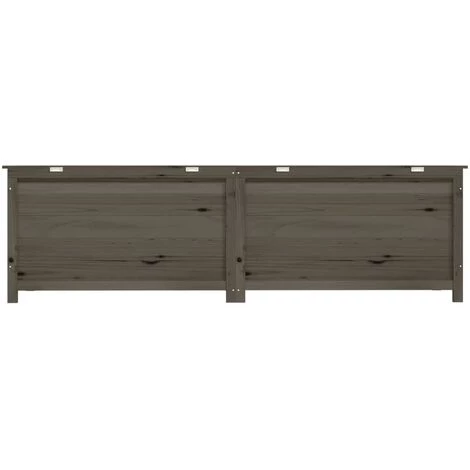 Boîte à Coussins Extérieur Anthracite 200x50x56 Cm Sapin Massif VidaXL 6 Boîte à Coussins Extérieur Anthracite 200x50x56 Cm Sapin Massif VidaXL – Image 4