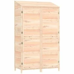 Remise De Jardin 102x52x174,5 Cm Bois De Sapin Solide VidaXL - Brun