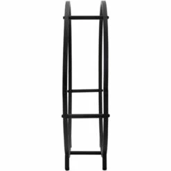 ML-DESIGN Étagère De Cheminée Support Ronde En Acier Pour Bois De Chauffage Porte-bûches 9 ML-DESIGN Étagère De Cheminée Support Ronde En Acier Pour Bois De Chauffage Porte-bûches -Rangement de jardin Soldes 68003788 3
