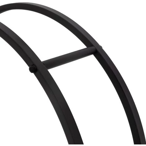 ML-DESIGN Étagère De Cheminée Support Ronde En Acier Pour Bois De Chauffage Porte-bûches 6 ML-DESIGN Étagère De Cheminée Support Ronde En Acier Pour Bois De Chauffage Porte-bûches – Image 4