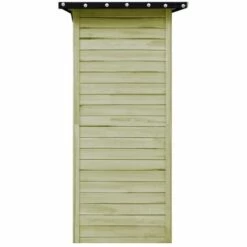 VidaXL Abri De Stockage De Jardin Bois De Pin Imprégné 100x100x210 Cm - Brun 10 VidaXL Abri De Stockage De Jardin Bois De Pin Imprégné 100x100x210 Cm - Brun -Rangement de jardin Soldes 7187674 4