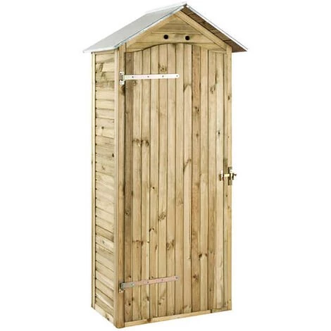 JARDIPOLYS Armoire De Rangement Mira | 90 X 58 Cm - Bois 3 JARDIPOLYS Armoire De Rangement Mira | 90 X 58 Cm - Bois