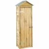 JARDIPOLYS ERRA - Armoire 2 étagères- Plancher- 0.15m² -Rangement de jardin Soldes 8230057 1