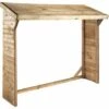 JARDIPOLYS Abri Bûches 2 Stères Oblia | 220 X 50 Cm / 1,5m3 - Bois -Rangement de jardin Soldes 8337688 1